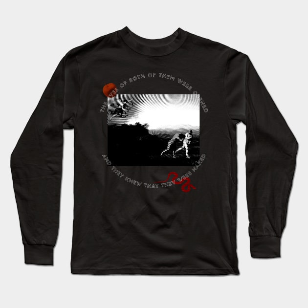 Adam and Eve Garden of eden Long Sleeve T-Shirt by Juliet & Gin